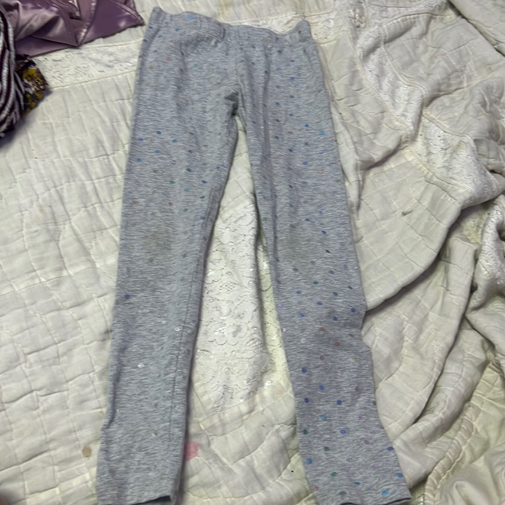 Girls dotted leggings